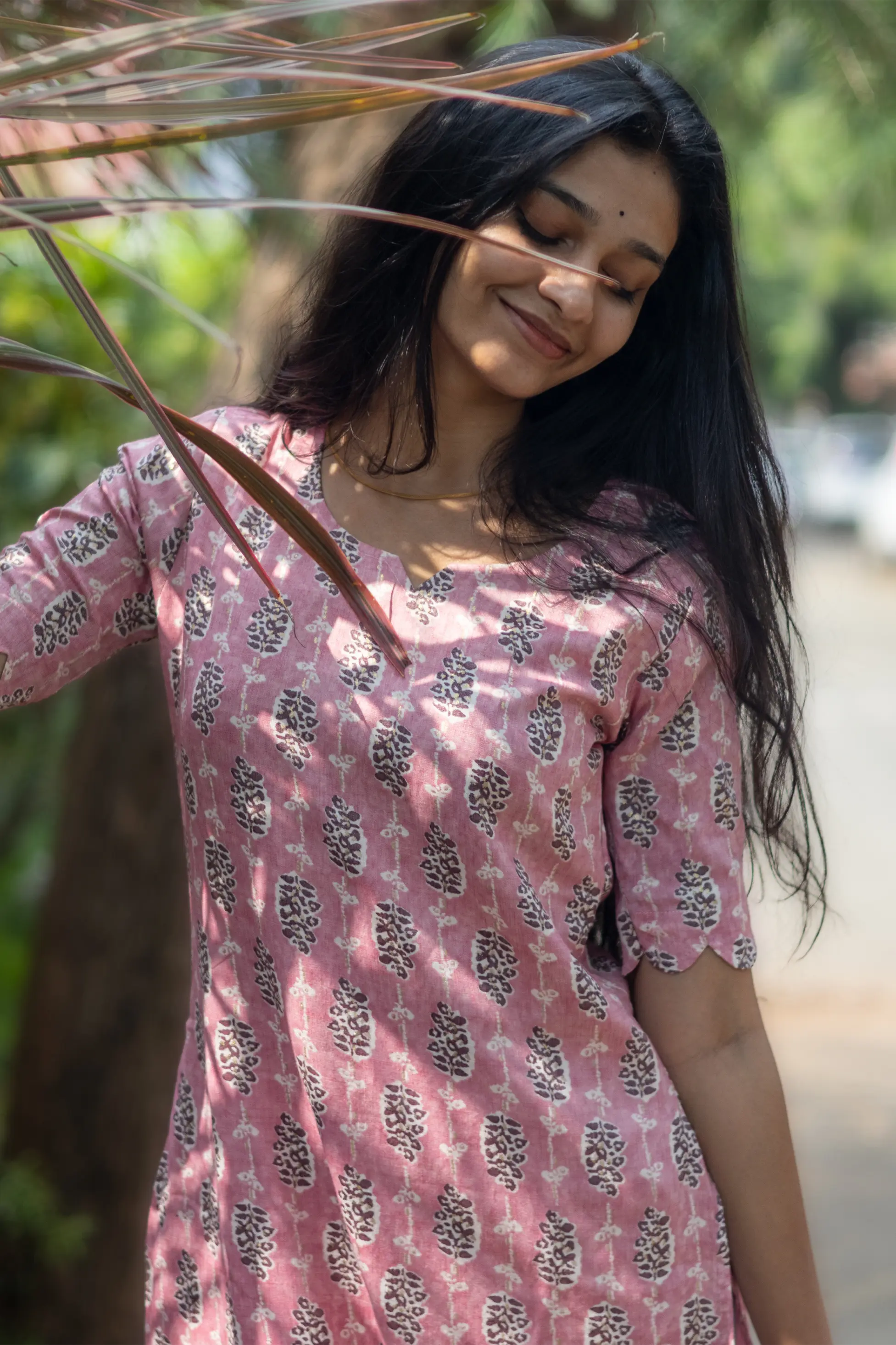 Pink palette Kurti