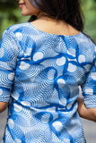 Geometric Blue